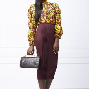 CYNTH Pencil Skirt